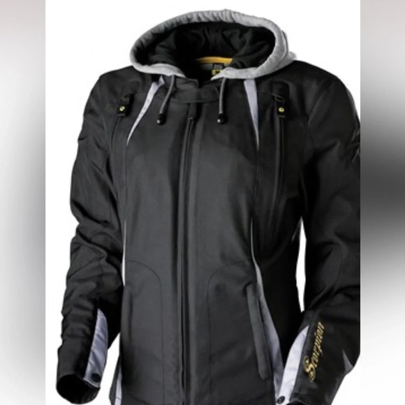 Scorpion ExoWear skeletal Protection Womens Textile Moto Jacket Vest Small - Picture 4 of 16